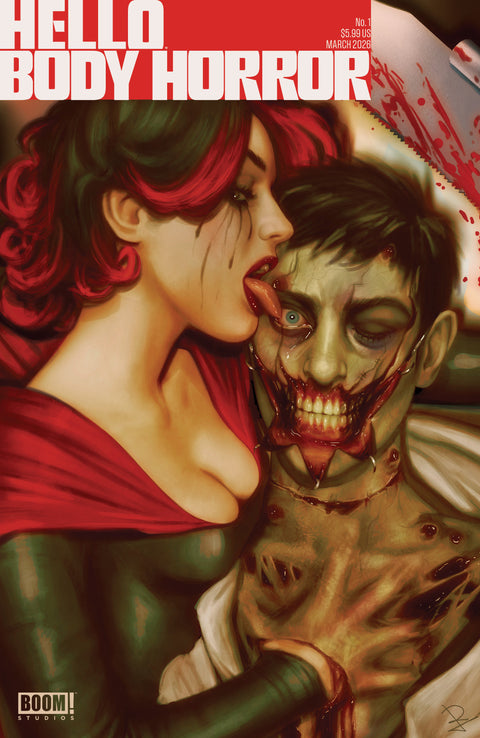 Hello Body Horror #1 A Main (Dressed, Puebla) Boom Entertainment Mark Bouchard Rye Hickman Rebeca Puebla