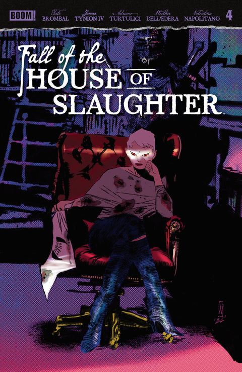 Fall of the House of Slaughter 4 Comic Werther Dell'Edera Virgin Variant Boom! Studios 2026