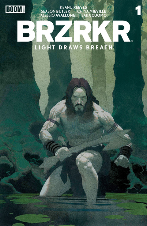 BRZRKR: Light Draws Breath #1 A Main (Dressed, Ribic) Boom Entertainment Keanu Reeves Alessio Avallone Esad Ribic