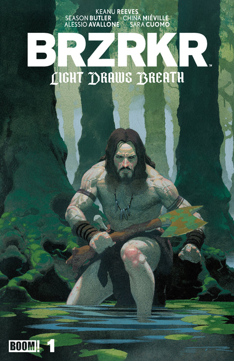 BRZRKR: Light Draws Breath 1 Comic Esad Ribic Foil Variant Boom! Studios 2026