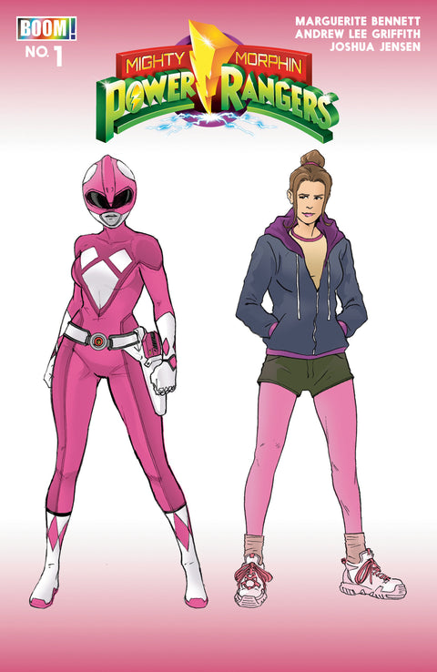 Mighty Morphin Power Rangers (2026) #1 ZA 2nd Printing (Dressed, Griffith) Boom Entertainment Marguerite Bennett Andrew Lee Griffith Andrew Lee Griffith