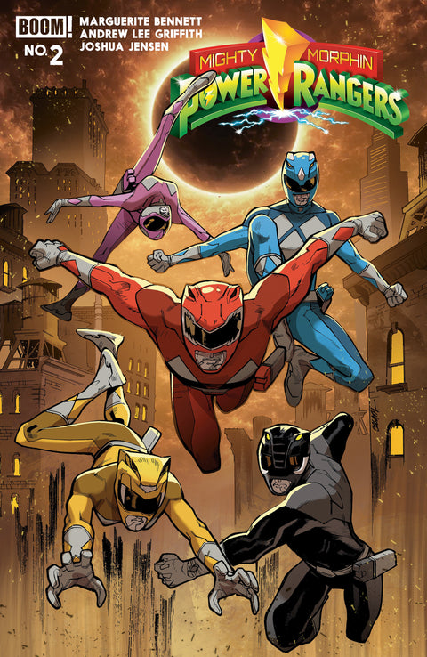 Mighty Morphin Power Rangers (2026) #2 A Main (Dressed, Balám) Boom Entertainment Marguerite Bennett Andrew Lee Griffith Enid Balam