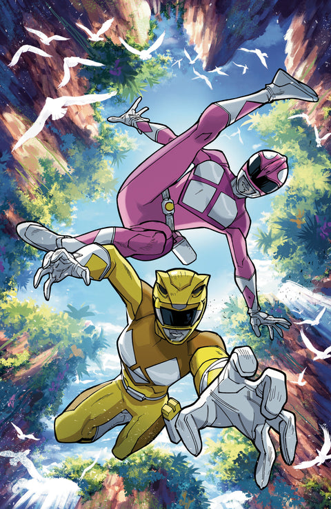 Mighty Morphin Power Rangers (2026) #3 E Foil Variant (Full Art, Foil, Balám) Boom Entertainment Marguerite Bennett Phillip Sevy Enid Balám