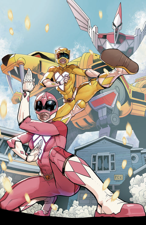 Mighty Morphin Power Rangers (2026) #3 F 1:10 INCV Foil Variant (Full Art, Foil, Sevy) 1:10 Boom Entertainment Marguerite Bennett Phillip Sevy Phillip Sevy