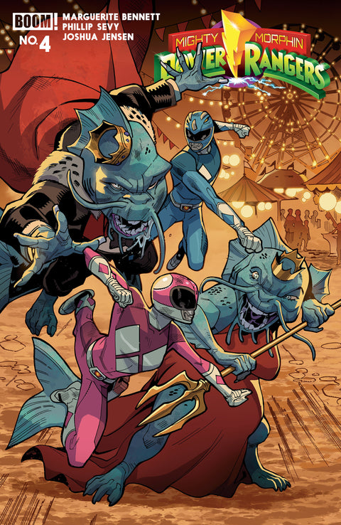 Mighty Morphin Power Rangers (2026) #4 A Main (Dressed, Balám) Boom Entertainment Marguerite Bennett Phillip Sevy Balám
