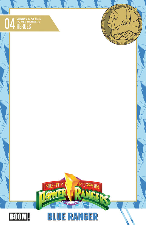 Mighty Morphin Power Rangers (2026) #4 D Trading Card Blank Sketch Variant Boom Entertainment Marguerite Bennett Phillip Sevy