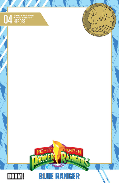 Mighty Morphin Power Rangers (2026) #4 D Trading Card Blank Sketch Variant Boom Entertainment Marguerite Bennett Phillip Sevy
