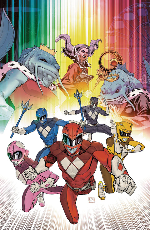 Mighty Morphin Power Rangers (2026) #4 F 1:10 INCV Foil Variant (Full Art, Foil, Sevy) 1:10 Boom Entertainment Marguerite Bennett Phillip Sevy Phillip Sevy