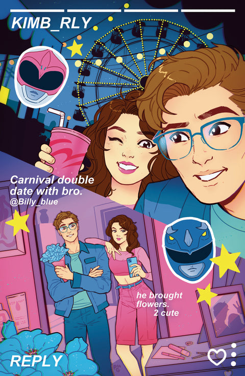 Mighty Morphin Power Rangers (2026) #4 G 1:20 INCV Variant (Full Art, Ganucheau) 1:20 Boom Entertainment Marguerite Bennett Phillip Sevy Paulina Ganucheau