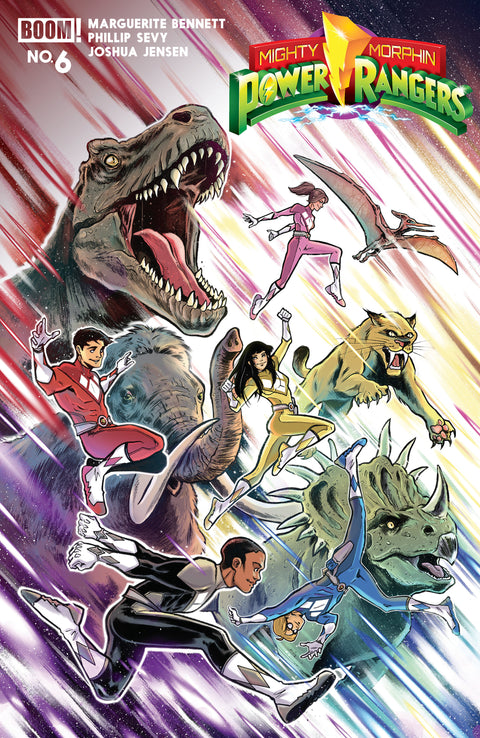 Mighty Morphin Power Rangers (2026) #6 A Main (Dressed, Di Gianfelice) Boom Entertainment Marguerite Bennett Phillip Sevy Simona Di Gianfelice