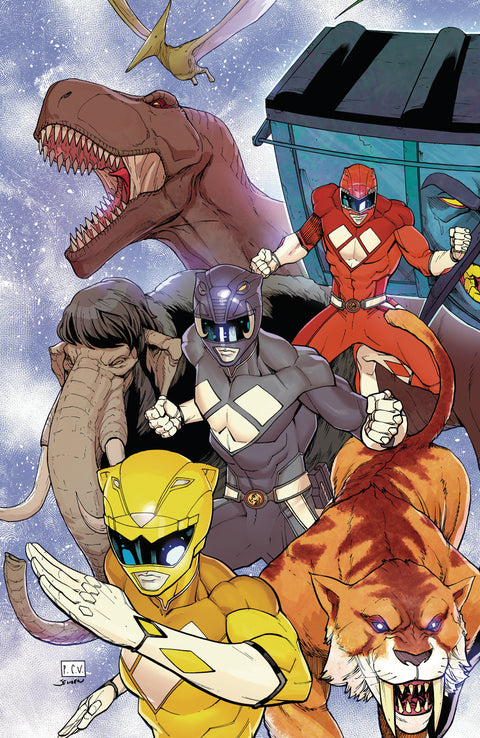 Mighty Morphin Power Rangers (2026) #6 F 1:10 INCV Foil Variant (Full Art, Foil, Sevy) 1:10 Boom Entertainment Marguerite Bennett Phillip Sevy Phillip Sevy