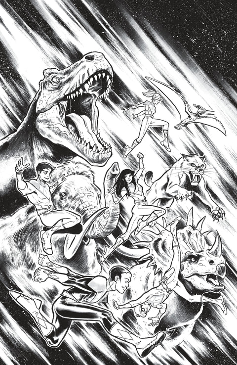 Mighty Morphin Power Rangers (2026) #6 H 1:25 INCV Variant (Full Art, Campana) 1:25 Boom Entertainment Marguerite Bennett Phillip Sevy Simona Di Gianfelice