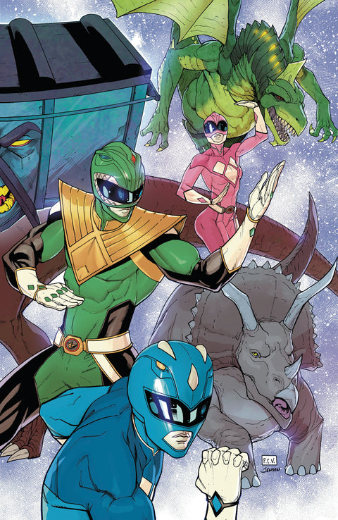 Mighty Morphin Power Rangers (2026) #7 F 1:10 INCV Foil Variant (Full Art, Foil, Sevy) 1:10 Boom Entertainment Marguerite Bennett Phillip Sevy Phillip Sevy