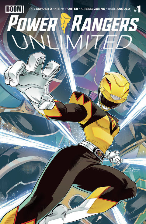 Power Rangers Unlimited #1 A Main (Dressed, Zonno) Boom Entertainment Joey Esposito Alessio Zonno Alessio Zonno