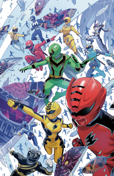 Power Rangers Unlimited 1 Comic Alessio Zonno Connecting Variant Boom! Studios 2026