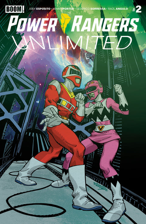 Power Rangers Unlimited 2 Comic Cully Hamner Variant Boom! Studios 2026