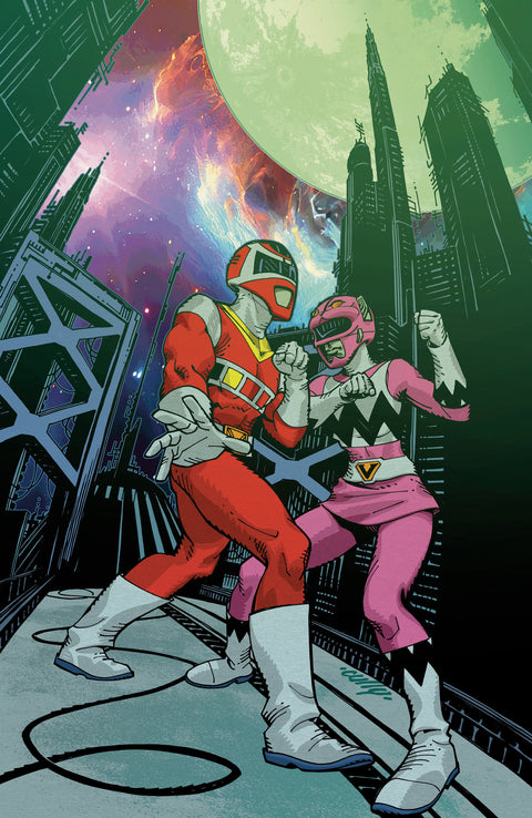 Power Rangers Unlimited 2 Comic Cully Hamner Incentive Foil Variant (1:10) Boom! Studios 2026