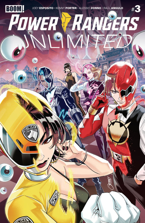 Power Rangers Unlimited #3 A Main (Dressed, Zonno) Boom Entertainment Joey Esposito Alessio Zonno Alessio Zonno