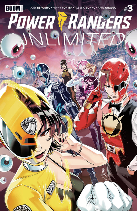 Power Rangers Unlimited #3 A Main (Dressed, Zonno) Boom Entertainment Joey Esposito Alessio Zonno Alessio Zonno