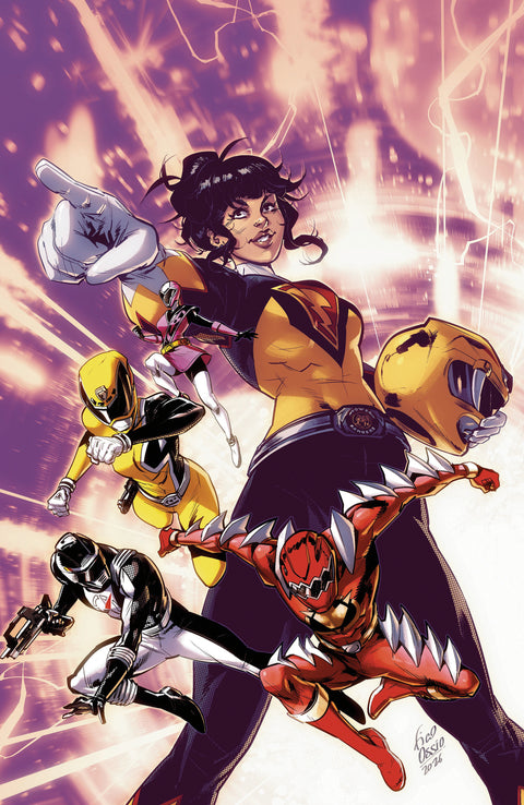 Power Rangers Unlimited #3 F 1:20 INCV Variant (Full Art, Ossio) 1:20 Boom Entertainment Joey Esposito Alessio Zonno Fico Ossio