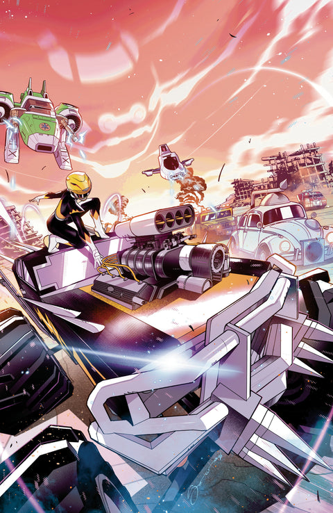 Power Rangers Unlimited #4 D Foil Variant (Full Art, Foil, Sorressa) Boom Entertainment Joey Esposito Federico Sorressa Federico Sorressa
