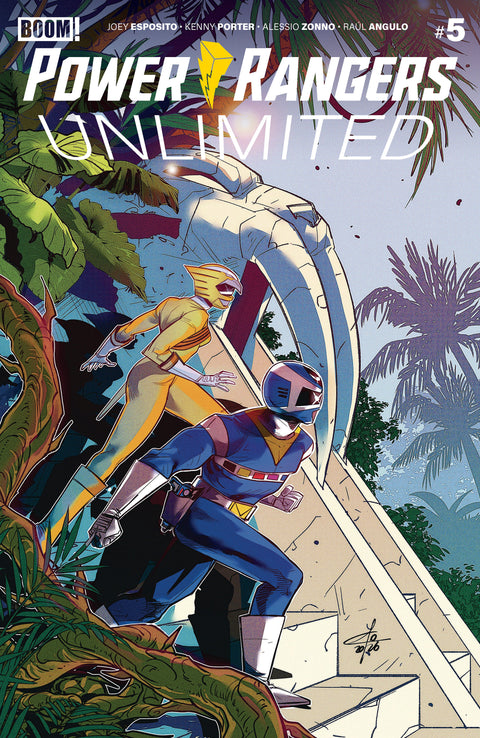 Power Rangers Unlimited #5 B Variant (Dressed, Carlini) Boom Entertainment Joey Esposito Alessio Zonno Eleonora Carlini