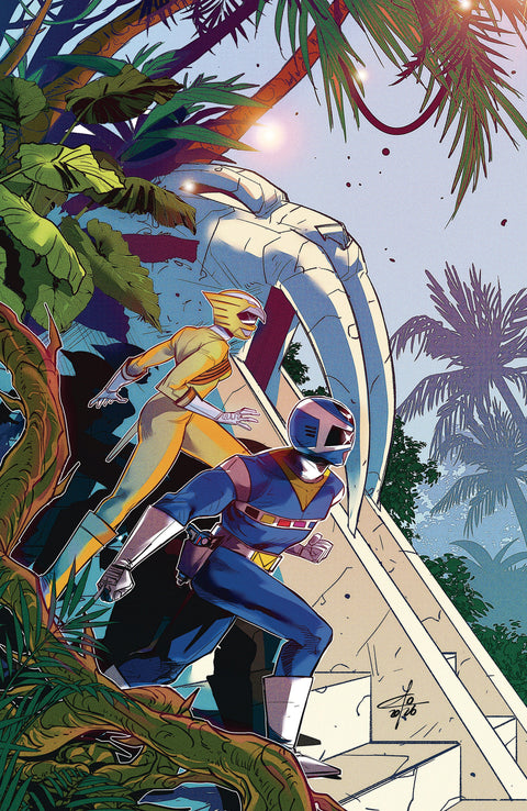 Power Rangers Unlimited #5 E 1:10 INCV Foil Variant (Full Art, Foil, Carlini) 1:10 Boom Entertainment Joey Esposito Alessio Zonno Eleonora Carlini