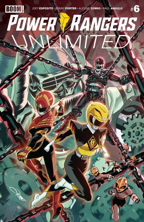 Power Rangers Unlimited #6 A Main (Dressed, Zonno) Boom Entertainment Joey Esposito Alessio Zonno Alessio Zonno