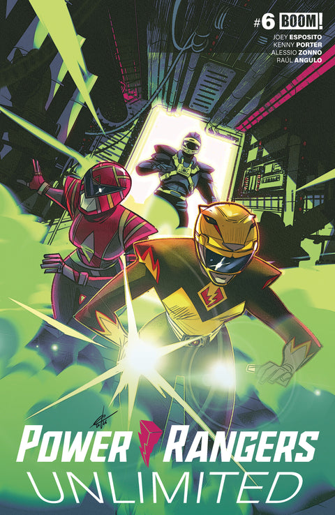 Power Rangers Unlimited #6 B Variant (Dressed, Carlini) Boom Entertainment Joey Esposito Alessio Zonno Eleonora Carlini