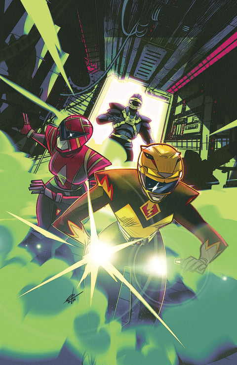 Power Rangers Unlimited #6 E 1:10 INCV Foil Variant (Full Art, Foil, Carlini) 1:10 Boom Entertainment Joey Esposito Alessio Zonno Eleonora Carlini