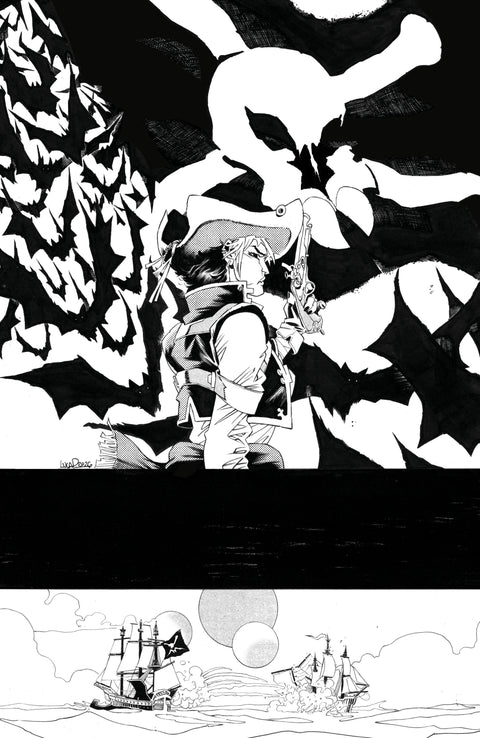 Vampyrates! (Boom! Studios) 2 Comic Luca Pizzari B&W Virgin Incentive Variant (1:10) Boom! Studios 2026