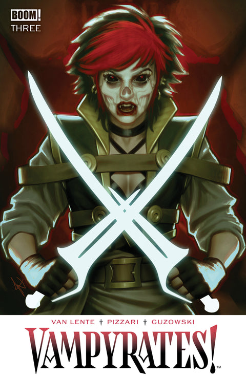 Vampyrates! #3 B Variant (Dressed, Puebla) Boom Entertainment Fred Van Lente Luca Pizzari Rebeca Puebla
