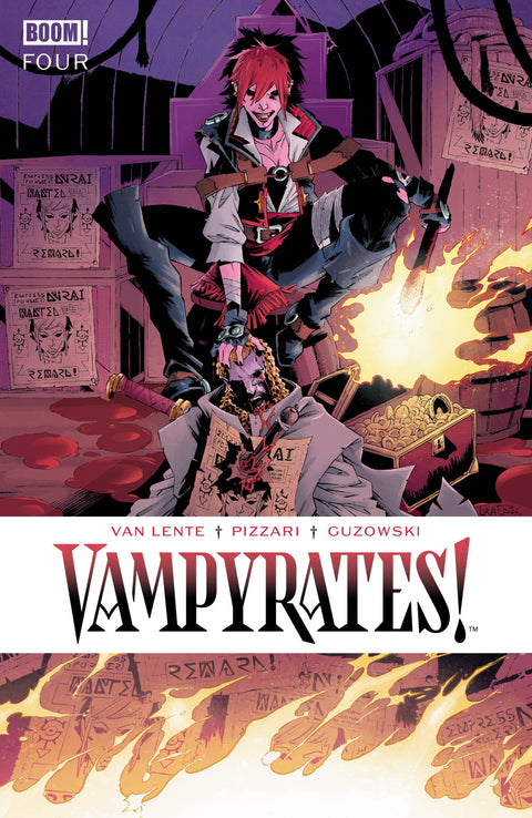 Vampyrates! #4 A Main (Dressed, Pizzari) Boom Entertainment Fred Van Lente Luca Pizzari Luca Pizzari