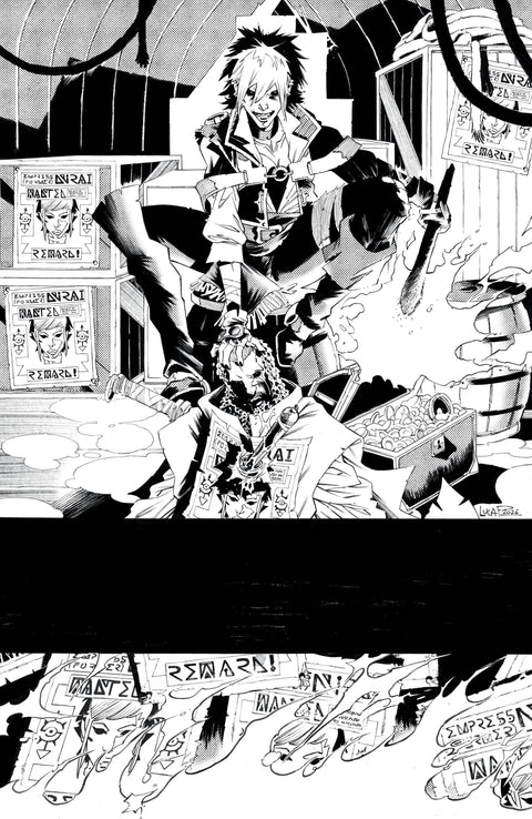 Vampyrates! #4 C 1:10 INCV (Full Art, Pizzari) 1:10 Boom Entertainment Fred Van Lente Luca Pizzari Luca Pizzari