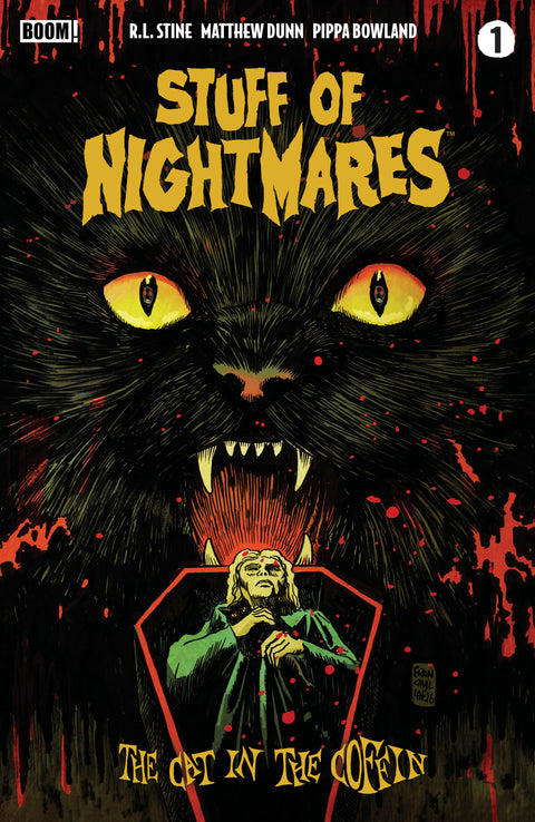 Stuff of Nightmares: The Cat in the Coffin 1 Comic Francesco Francavilla Boom! Studios 2026