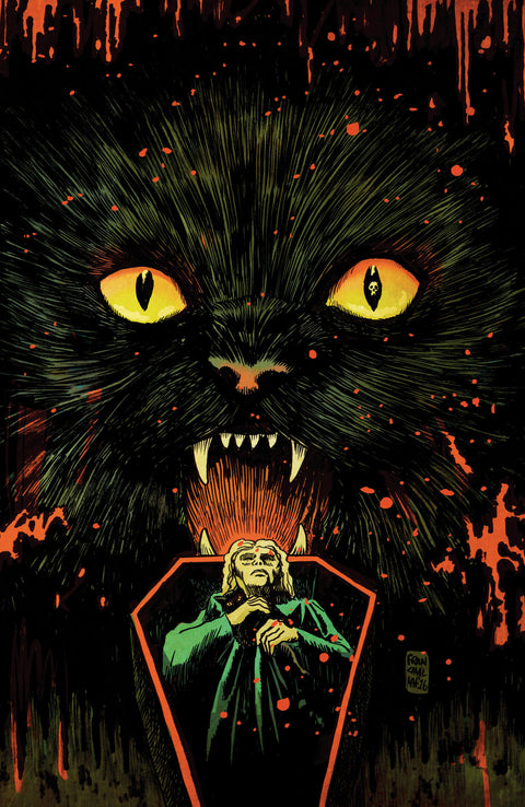 Stuff of Nightmares: The Cat in the Coffin 1 Comic Francesco Francavilla Glow-in-the-Dark Variant Boom! Studios 2026