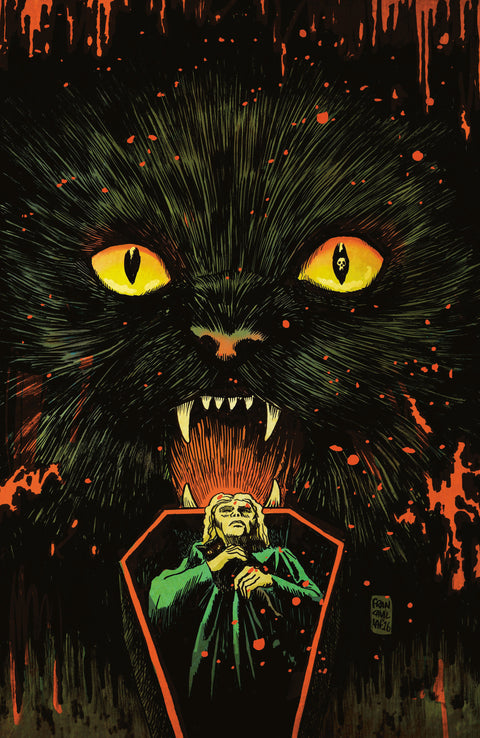 Stuff of Nightmares: The Cat in the Coffin #1 D Glow in the Dark Variant (Full Art, Francavilla) Boom Entertainment R.L. Stine Matthew Dunn Francesco Francavilla