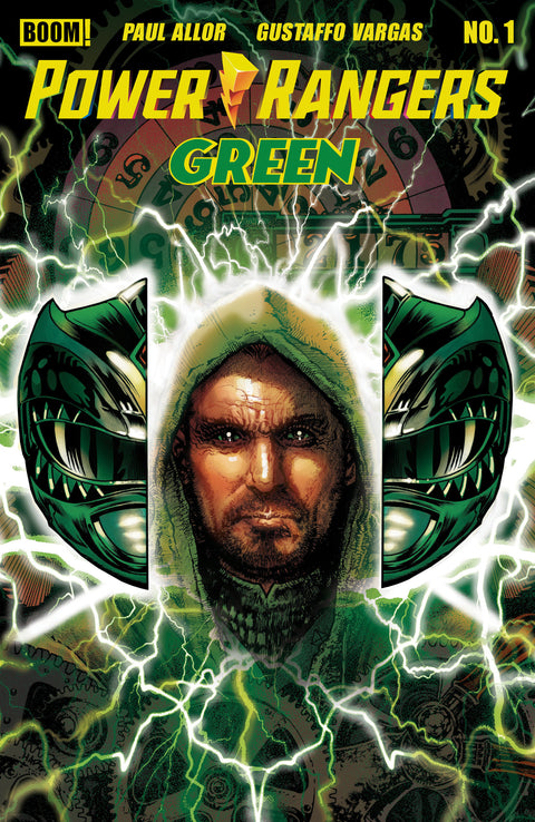 Power Rangers Green #1 ZB 2nd Printing (Dressed, Harris) Boom Entertainment Pallie Paul Allor Gustaffo Vargas Tony Harris