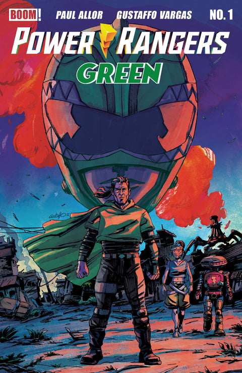 Power Rangers: Green 1 Comic Gustaffo Vargas Variant Boom! Studios 2026