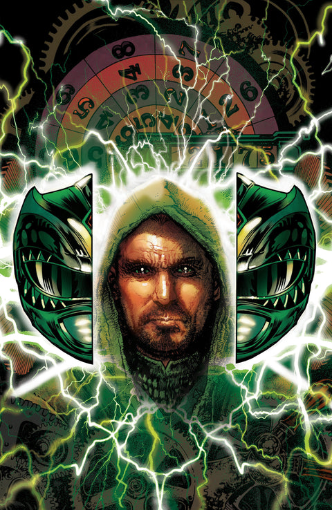 Power Rangers: Green 1 Comic Tony Harris Foil Variant Boom! Studios 2026