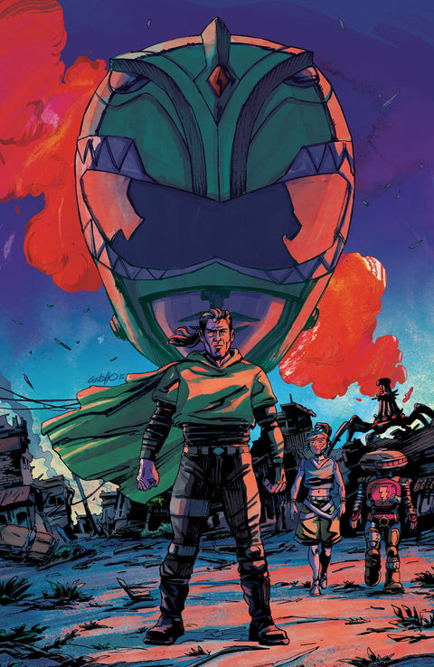 Power Rangers: Green 1 Comic Gustaffo Vargas Incentive Foil Variant (1:10) Boom! Studios 2026