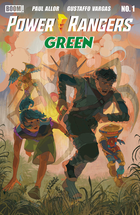 Power Rangers: Green 1 Comic Deb JJ Lee FOC Reveal Variant Boom! Studios 2026