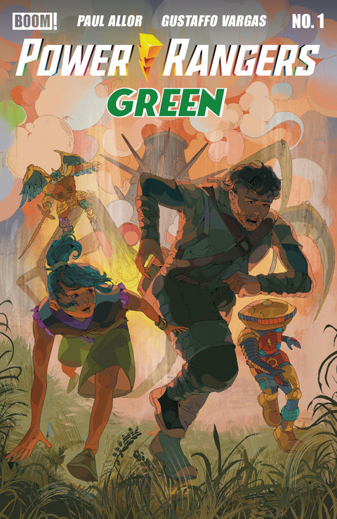 Power Rangers Green #1 M FOC Reveal Variant (Dressed, Lee) Boom Entertainment Paul Allor Gustaffo Vargas Deb JJ Lee