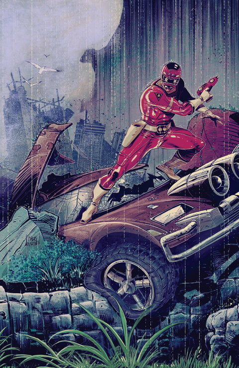 Power Rangers Green #2 C Tommy Oliver Card Stock Connecting Variant (Dressed, Mooneyham) Boom Entertainment Pallie Paul Allor Gustaffo Vargas Chris Mooneyham