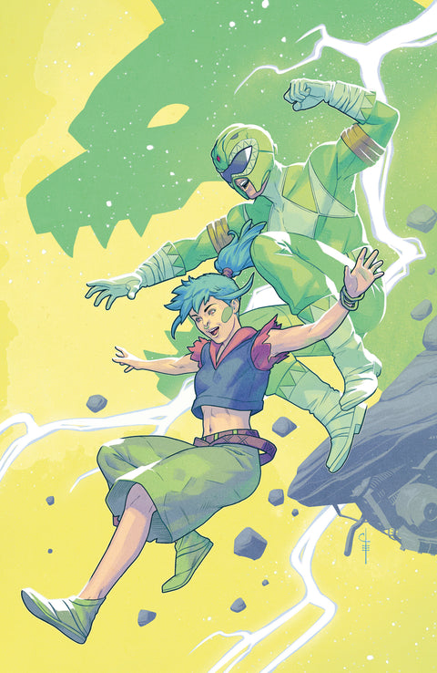 Power Rangers Green #2 F 1:20 INCV Variant (Full Art, Evenhuis) 1:20 Boom Entertainment Pallie Paul Allor Gustaffo Vargas Chris Evenhuis