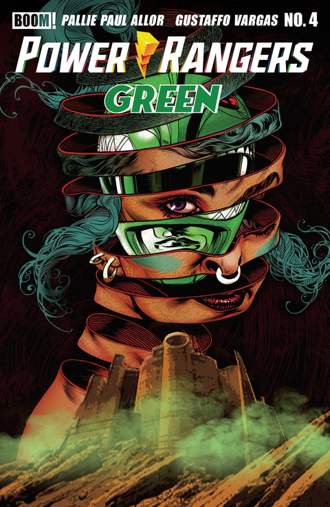 Power Rangers Green #4 A Main (Dressed, Harris) Boom Entertainment Pallie Paul Allor Gustaffo Vargas Tony Harris