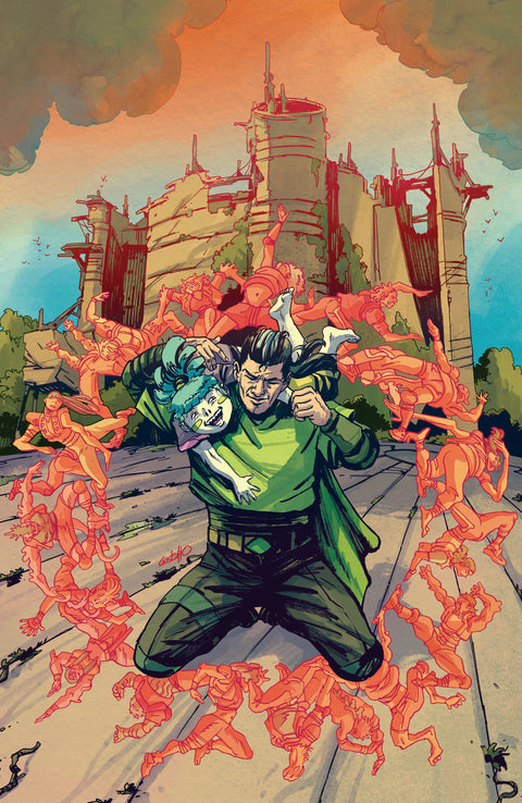 Power Rangers Green #4 E 1:10 INCV Foil Variant (Full Art, Foil, Vargas) 1:10 Boom Entertainment Pallie Paul Allor Gustaffo Vargas Gustaffo Vargas