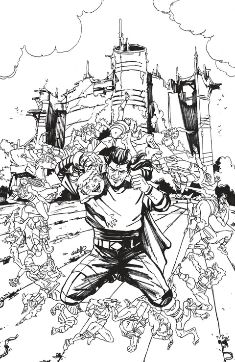 Power Rangers Green #4 J Unlimited Variant (Full Art, Vargas) Boom Entertainment Pallie Paul Allor Gustaffo Vargas Gustaffo Vargas