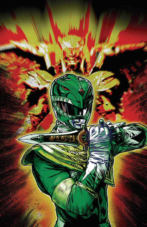 Power Rangers Green #5 D Foil Variant (Full Art, Harris) Boom Entertainment Pallie Paul Allor Gustaffo Vargas Tony Harris