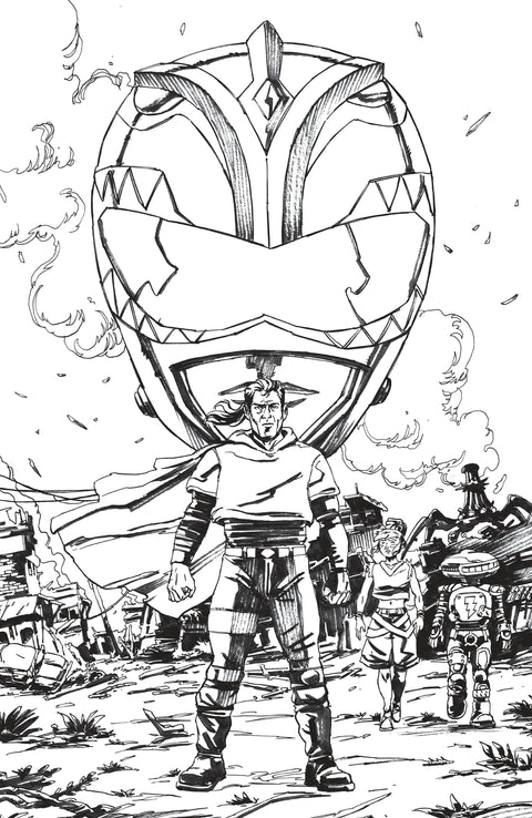 Power Rangers Green #5 J Unlimited Variant (Full Art, Vargas) Boom Entertainment Pallie Paul Allor Gustaffo Vargas Gustaffo Vargas